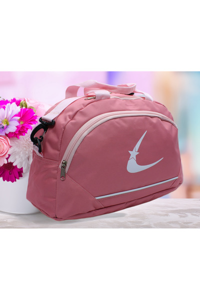 Bevitton Two-Compartment Long Strap Large Salmon Color Unisex Travel Fitness ...