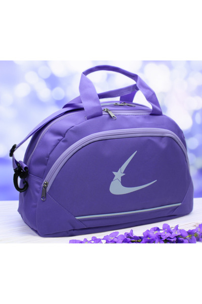 Bevitton Two-Compartment Long Strap Large Lilac Travel Fitness and Sports Bag...