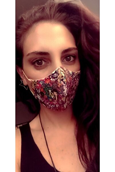 SütreTasarım Çift Katmanlı %100 Pamuklu Kumaştan Yıkanabilir Ce Belgeli Bez M...