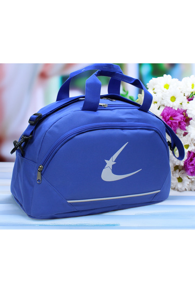 Bevitton Two-Compartment Long Strap Large Blue Unisex Travel Fitness and Spor...