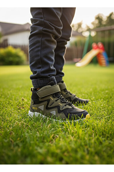 foopi أحذية تريكفو للرجال ذات الفيلكرو المطاطي للأطفال مقاس 26-30