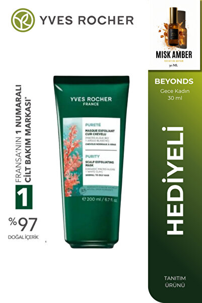 Yves Rocher Yağlı Saçlar İçin Arındırıcı Saç Peeling Maskesi 200 ml Okyanus A...