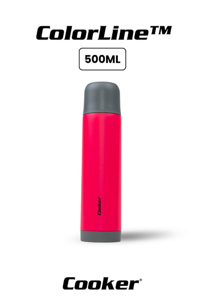 Cooker ColorLine 500 ml Paslanmaz Çelik Termos CKR2021
