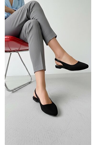 37Numara Büyük Numara Babet Arkası Açık Siyah 41-42-43-44