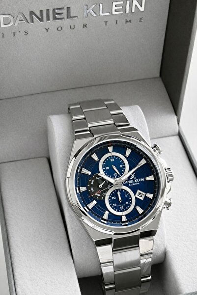 Daniel Klein Lacivert Katran Özel Kutulu Damat Saati Iç Fonksiyonları Aktif 3...