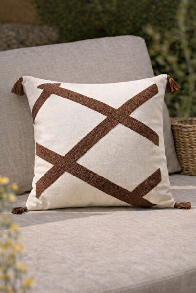 Shopyteks Модерна минималистична декоративна калъфка за възглавница с геометр...