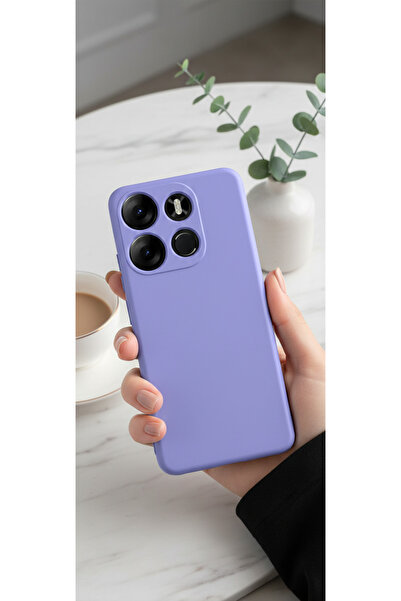 Hatreds Tecno Spark Go 2023 Uyumlu İçi Kadife Kamera Korumalı Renkli Silikon ...