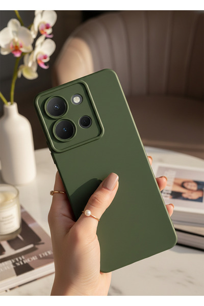 TechTrove Vivo Y36 Kılıf İçi Kadife Soft Silikon Lansman Kapak