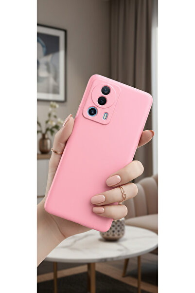 Hatreds Xiaomi Mi 13 Lite Uyumlu İçi Kadife Kamera Korumalı Renkli Silikon Kılıf