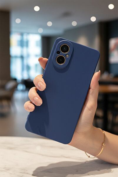 Hatreds Realme 12 Lite Uyumlu İçi Kadife Kamera Korumalı Renkli Silikon Kılıf