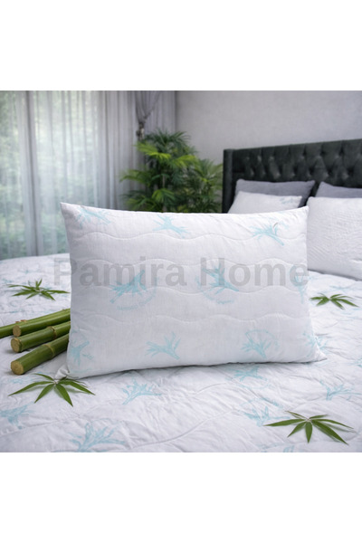 Pamira Home Kapitoneli Premium Bambu Yastık