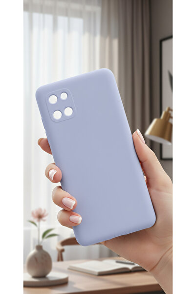 TechTrove Galaxy A81 (Note 10 Lite) Kılıf İçi Kadife Süet Tasarımlı Kamera Ko...