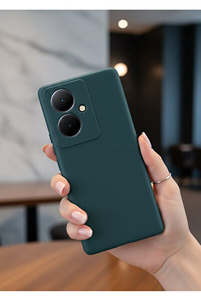 Hatreds Vivo V29 Lite 5G Uyumlu İçi Kadife Kamera Korumalı Renkli Silikon Kılıf