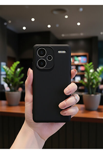 TechTrove Xiaomi Redmi Note 13 Pro Plus 5G İçi Kadife Süet Tasarımlı Kamera K...