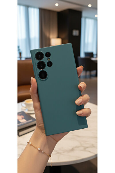 Hatreds Samsung Galaxy S24 Ultra Uyumlu İçi Kadife Kamera Korumalı Renkli Sil...