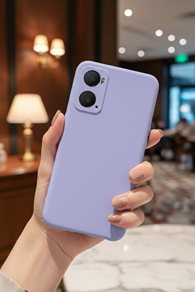 TechTrove Oppo A76 Kılıf Içi Kadife Süet Tasarımlı Kamera Korumalı Renkli Sil...