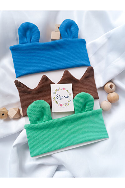 SİYO Bear Bandana Clasp, Baby Bandana, Children's Bandana, Bag Accessories 3 ...