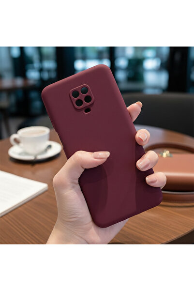 Hatreds Xiaomi Redmi Note 9S Uyumlu İçi Kadife Kamera Korumalı Renkli Silikon...