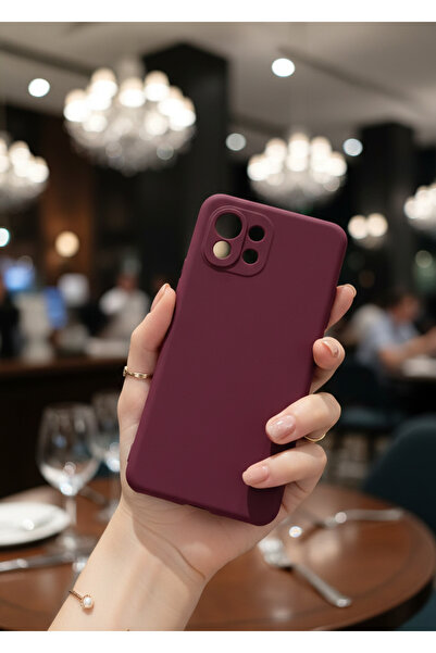 Hatreds Xiaomi Mi 11 Lite Uyumlu İçi Kadife Kamera Korumalı Renkli Silikon Kılıf