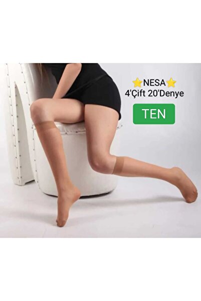 NESA Dámske podkolienky 20 denier, veľkosť 57-ten