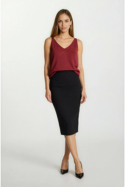 Spazio İsmaele  Kalem Etek SİYAH