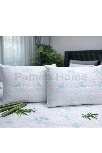 Pamira Home Kapitoneli Premium Bambu Yastık Seti 2 Adet