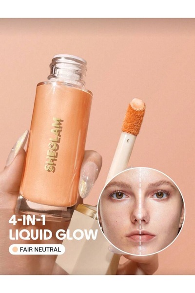 SHEGLAM SUNBURST GLOW MIXER-FAIR NEUTRAL CORRECTOR BRIGHTENING HYDRATING PRIMER