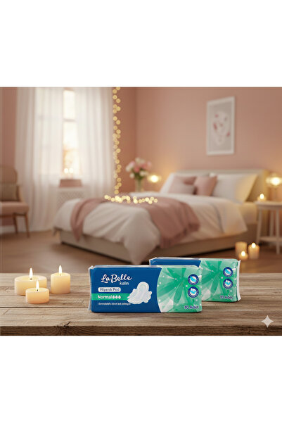 Labella Hygienic Pad Thick Normal 10 Pieces 2 Packs
