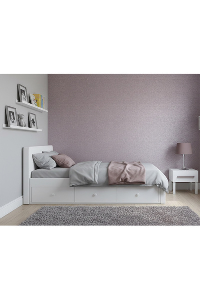 Ayzun Pembe Kendinden Doku Desenli 16 M2 Duvar Kağıdı 5520-3