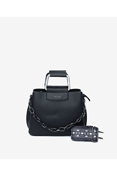 Greyder Kadın Siyah Kol Çantası 5Y2CN69564