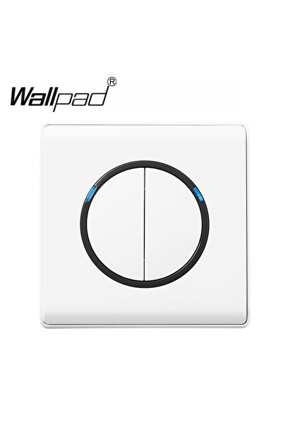 Choice مفتاح ثنائي الاتجاه (1، 2، 3، 4) مع مؤشر LED، لوحة بلاستيكية بيضاء، زر...