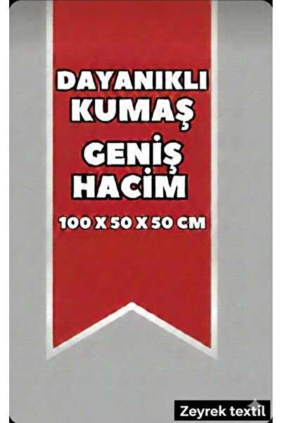 zeyrek tekstil 3 Adet Antrasit Çizgili Geniş Yorgan Hurcu - 100x50x50 cm - Baza Altı - Kıyafet - Büyük Yorgan Hurcu