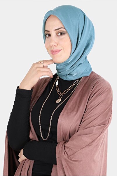 Alvina ALVINA 8126 Model Sjajni Šal sa Trakama