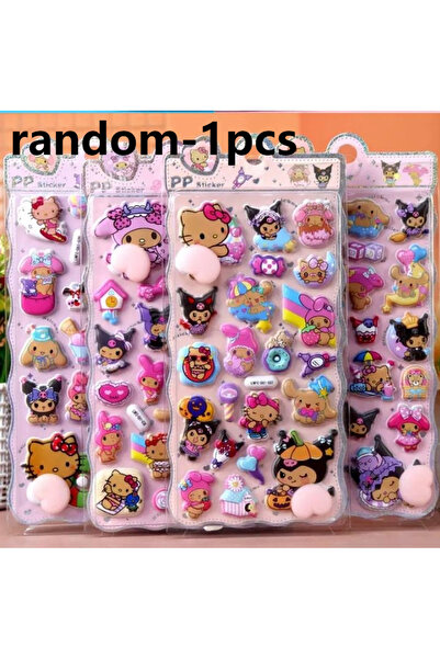 Choice قطعة واحدة عشوائية - ملصقات ثلاثية الأبعاد ناعمة ومنتفخة على شكل مؤخرة...