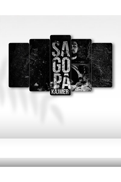 EVLOYA Sagopa Kajmer - 5 Parçalı Tablo