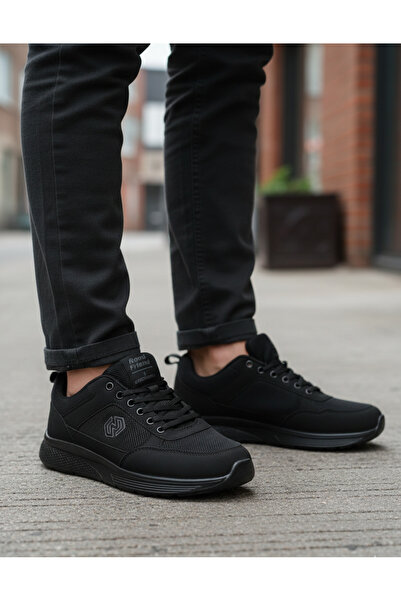 NHA 264 Black Black Ortabedik Light Sole Seasonal Daily Men's Sports Shoes
