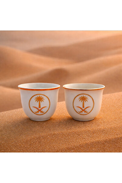 SQF Two swords and a jumbo palm tree coffee cup, large size