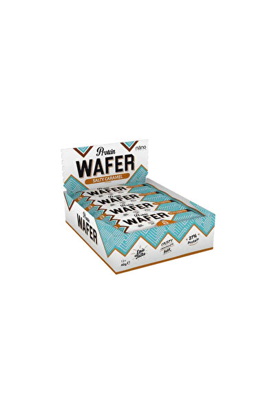 Nano Supps نانو سبس - ويفر بروتين كرسبي (12 حبة) - Protein Wafer - كراميل مملح