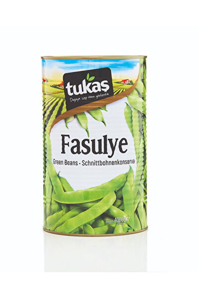 Tukaş Taze Fasülye Konservesi 4 kg