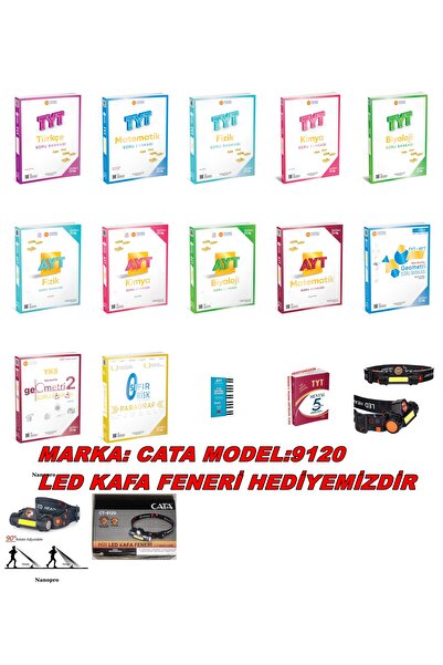 Üç Dört Beş Yayıncılık ÜÇ DÖRT BEŞ YAYINLARI 2025-2026 BASKI TYT-AYT TÜM DERS...