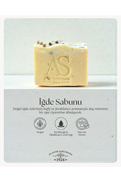 AS ANTİK SABUNHANE 1924 Doğal Iğde Sabunu -antiksabunhane