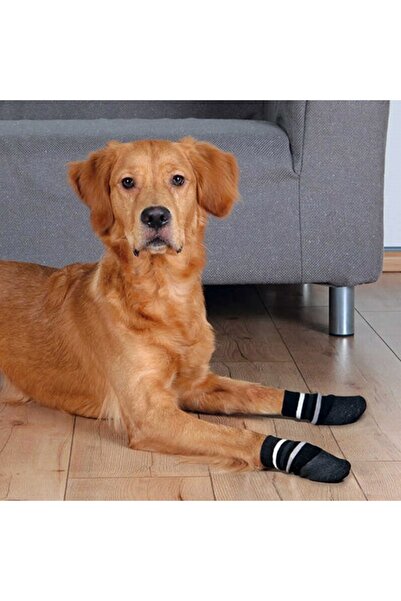 Trixie Kaymaz Tabanlı Köpek Çorabı 2 Adet XL