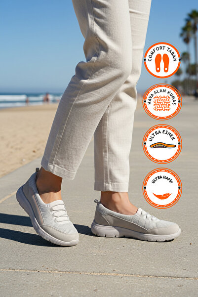 WALKWAY حذاء نسائي خفيف الوزن ومرن للمشي اليومي والرياضة من Ice Mesh Bst-1009 G