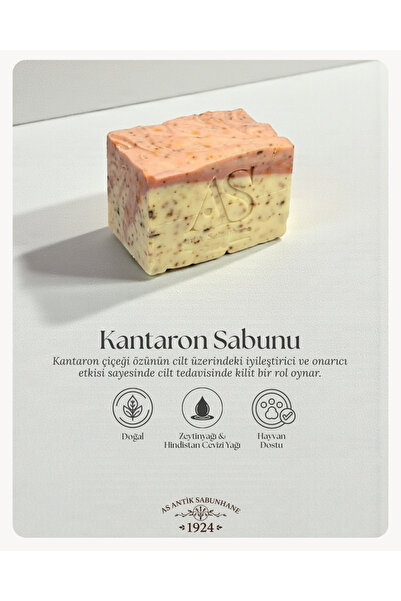 AS ANTİK SABUNHANE 1924 Doğal Kantaron Sabunu-antiksabunhane