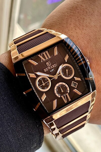 Reward Rd81040M Men's Wristwatch with Metal Band