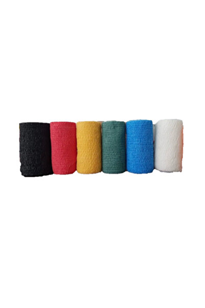 Nextone medikal Kendinden Yapışkanlı El Bandajı Koheziv Koban 10cm*4,5m (6 ADET)