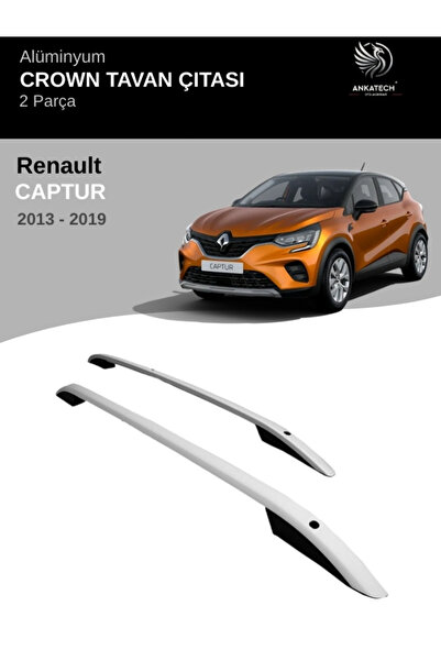 Turtle RENAULT CAPTUR 2013-2019 CROWN TAVAN ÇITASI - GRİ