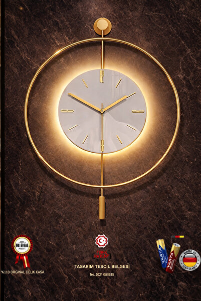 MetaQuartz Aksesuar Timelles Kristal Gold (Özel Seri-Quartz Mekanizmalı) Ledl...