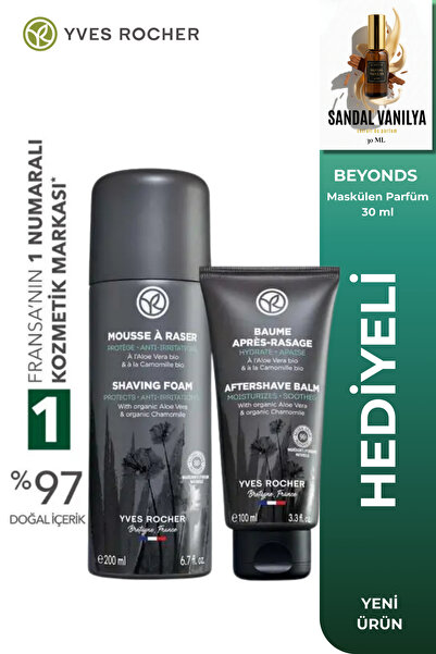 Yves Rocher Tıraş Köpüğü, Balsam & Sakal Kremi Seti – Ferahlatıcı ve Canlandı...