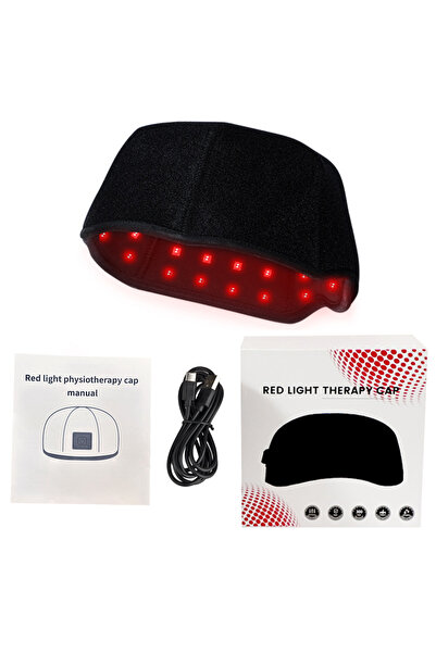 Choice قبعة علاجية بالضوء الأحمر مع علبة، قبعة علاجية بالأشعة تحت الحمراء الق...